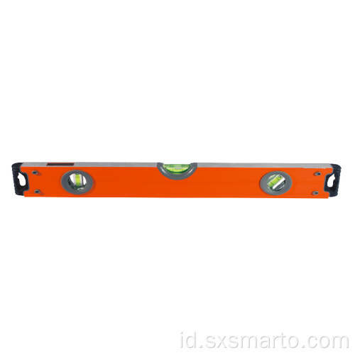 Konstruksi Tangan Aluminium Alloy Spirit Level dengan Magnetik